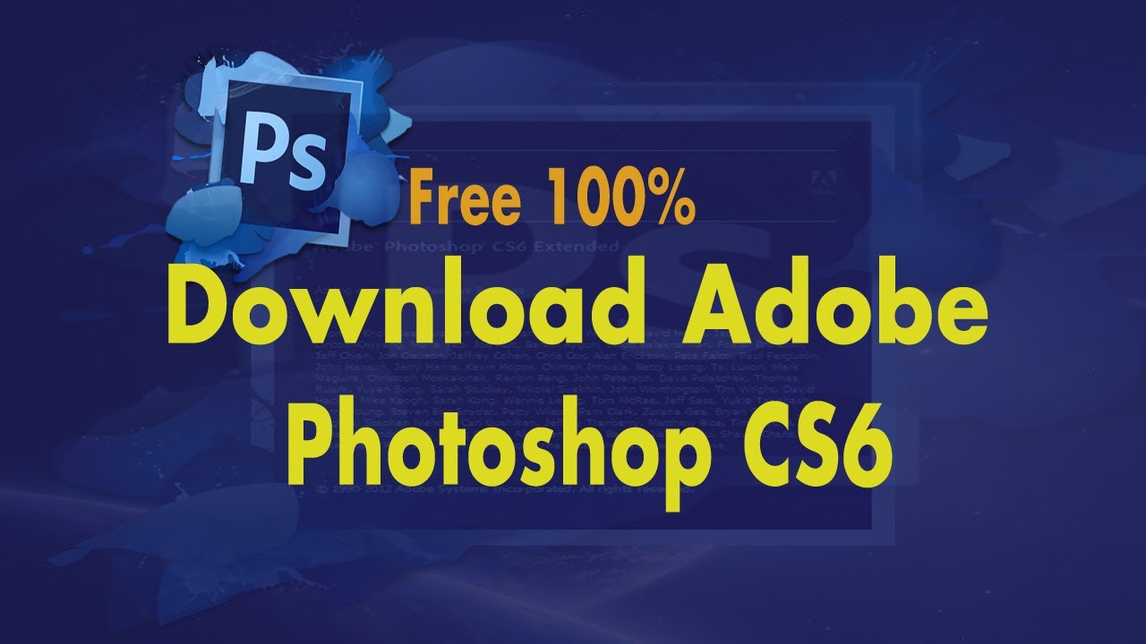 free trial photoshop cs6 download